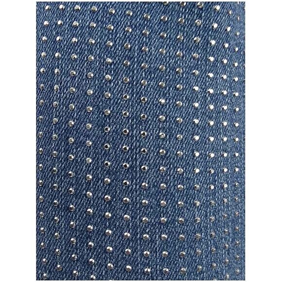 NC International Concepts size 16 Bling-Front Skinny Jeans (Indigo) - Picture 10 of 15
